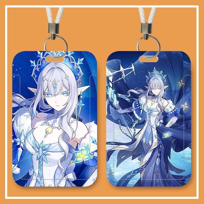 Lanyard Badge Holder - Lanière Genshin Impact Anastasya Anime, porte-cartes
