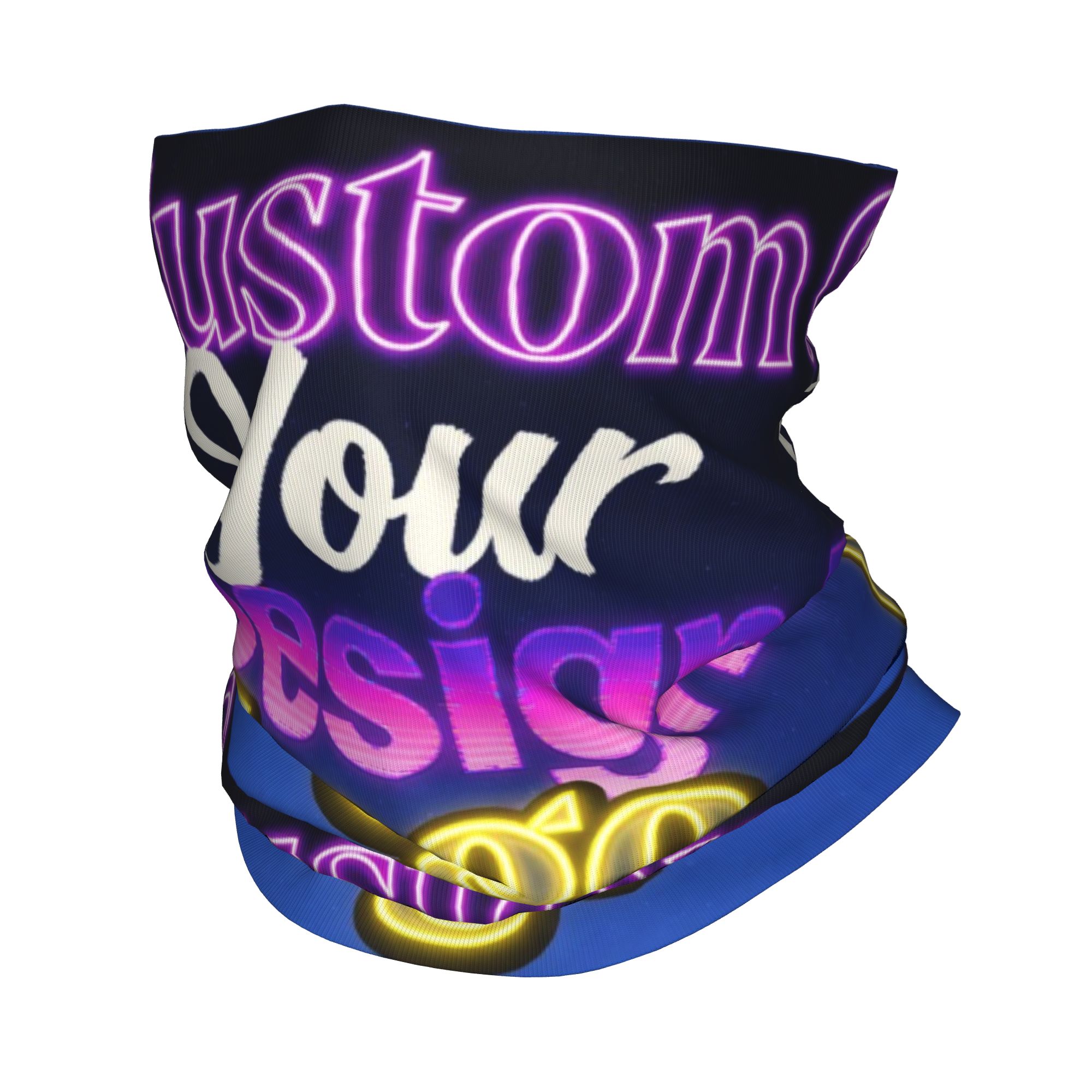 Neck Warmer Tube - Cache-cou Bandana Personnalisé avec Votre Logo,