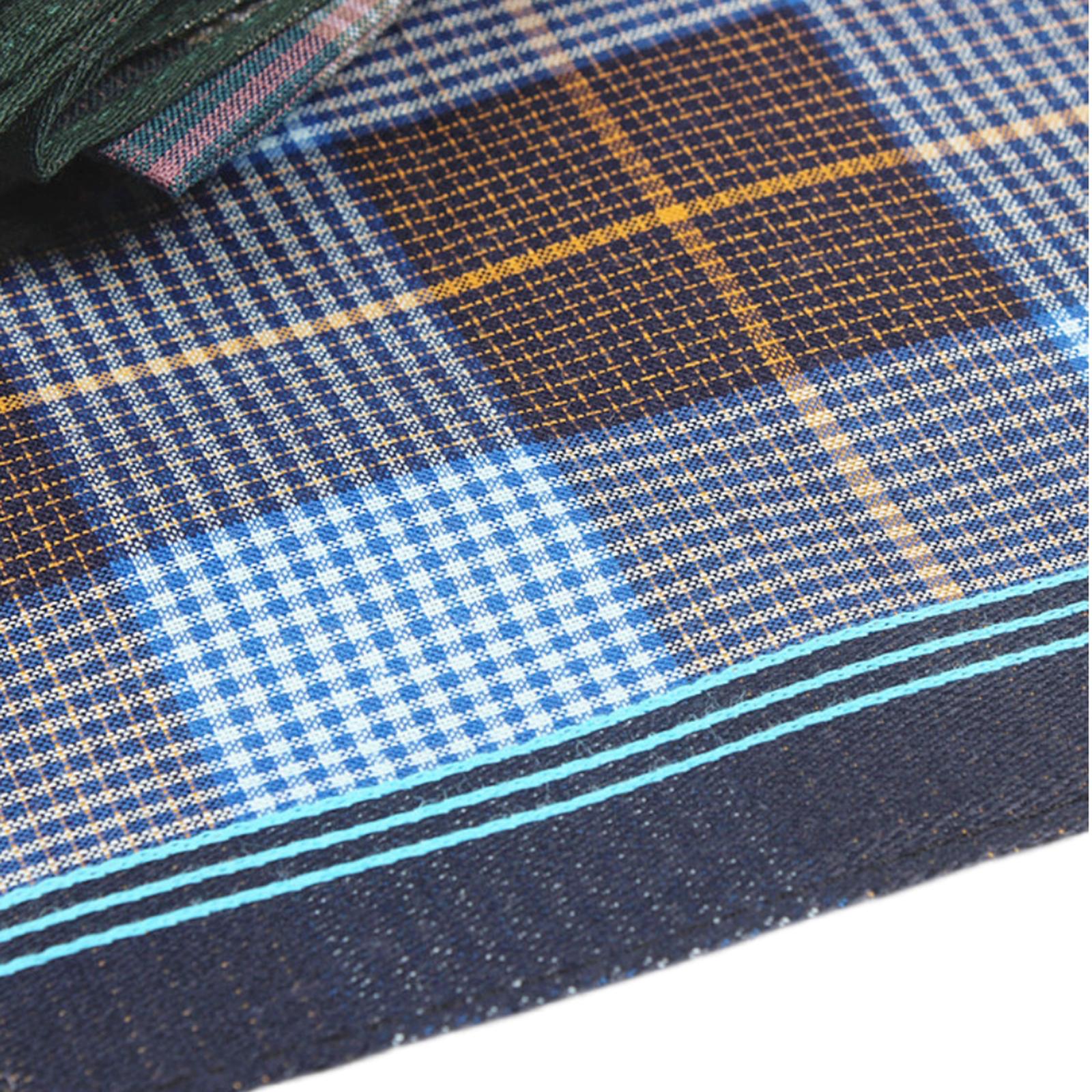 Lot de 6 mouchoirs en coton un - Handkerchief Cotton Men avis et prix