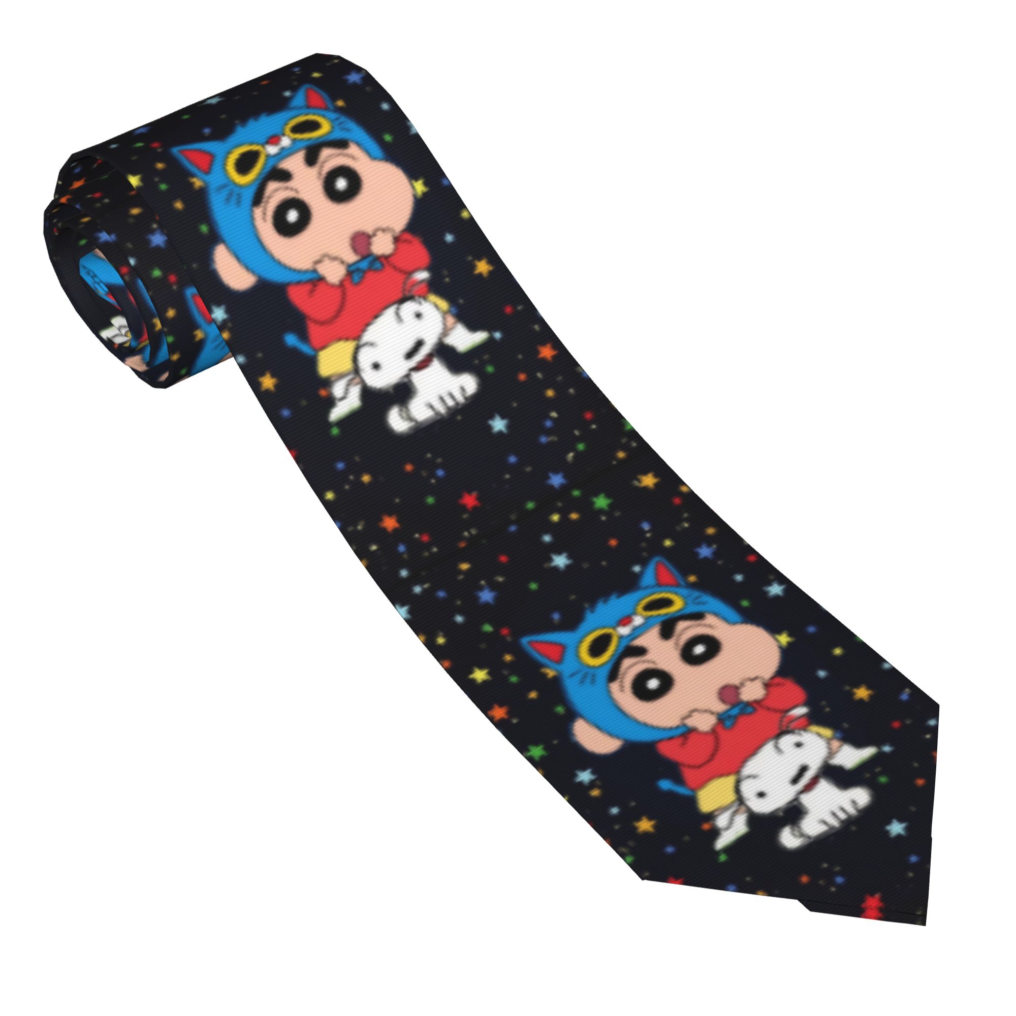 Cravates Shinchans Cat Stars p - Skinny Tie Men avis et prix