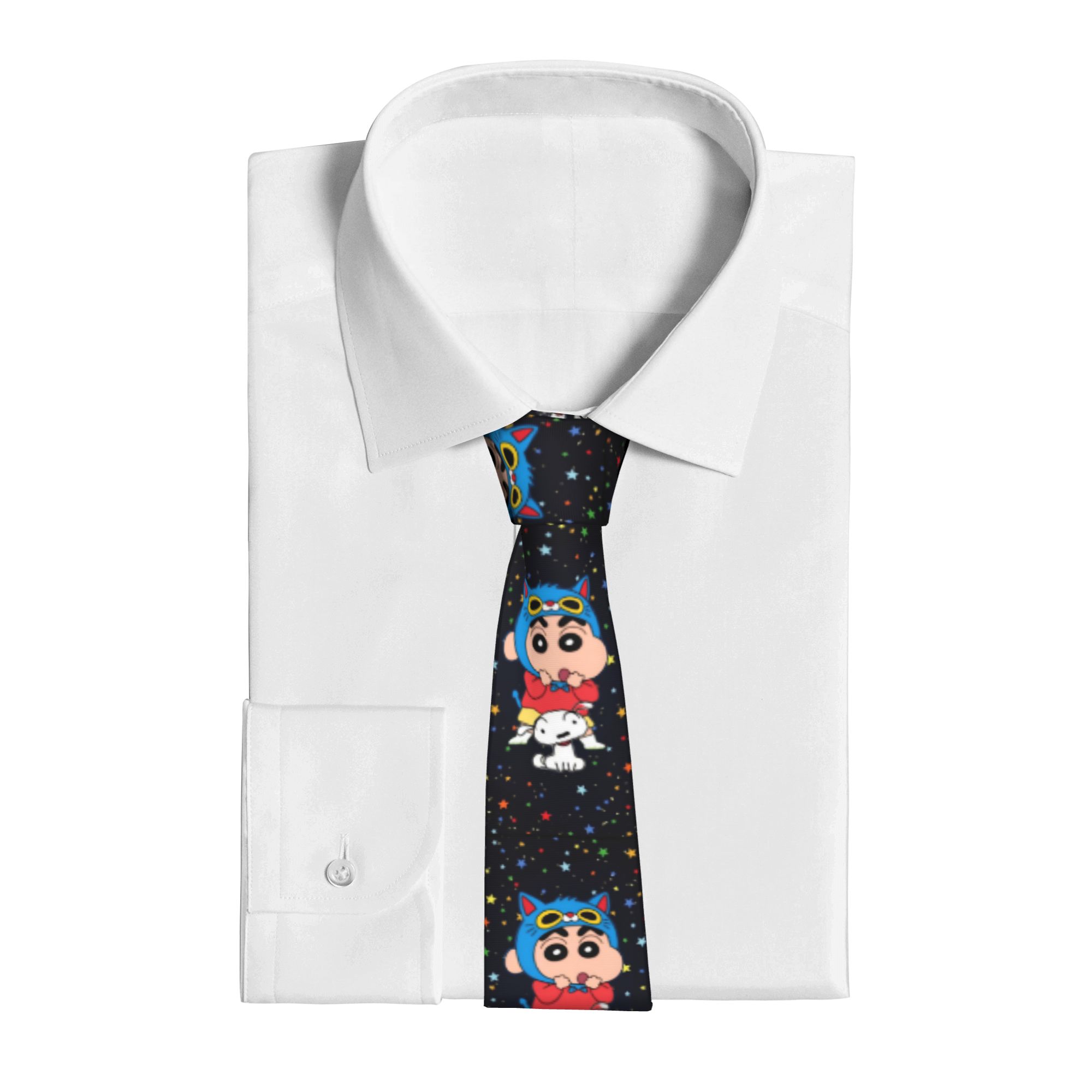 Cravates Shinchans Cat Stars p - Skinny Tie Men avis et prix