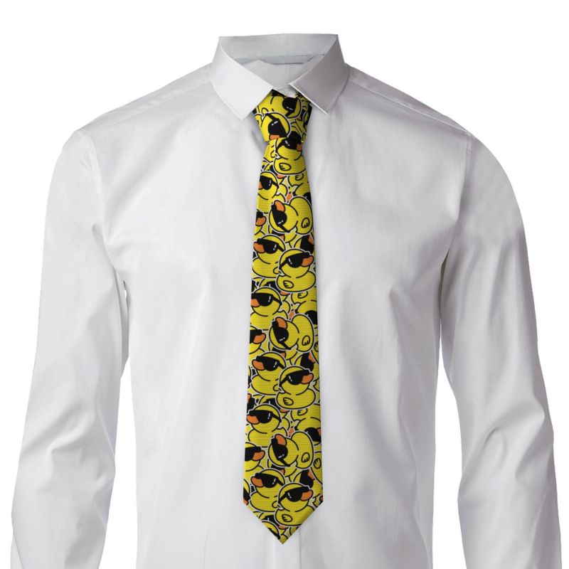 Cravate Homme Motif Canards en - Skinny Tie Men avis et prix