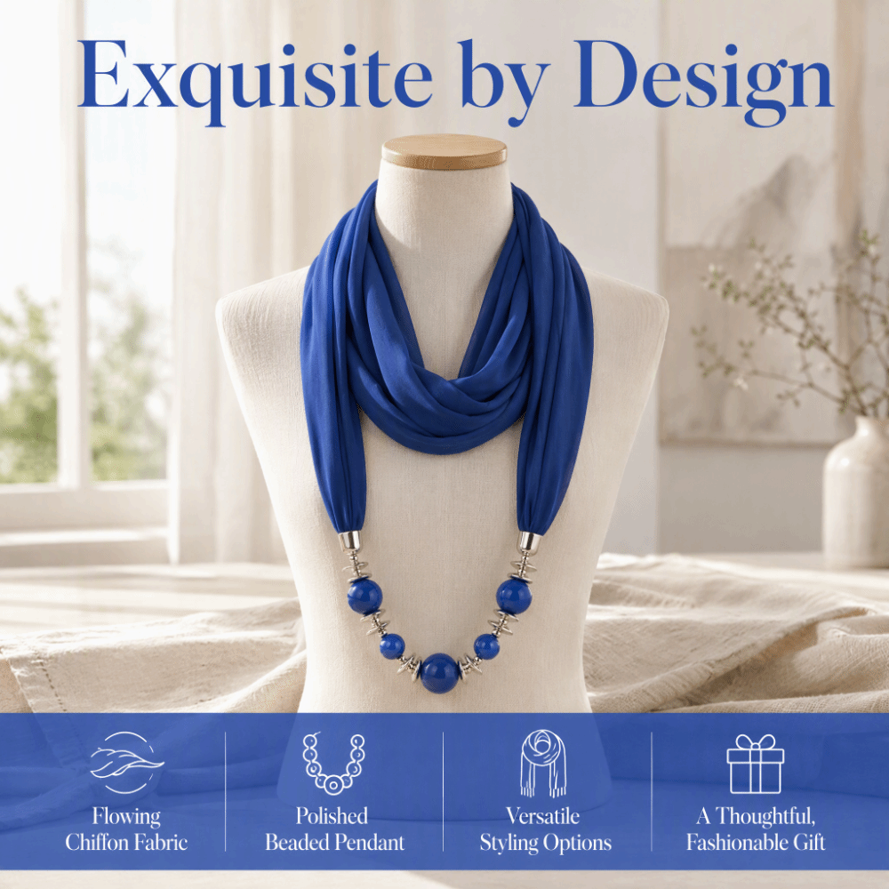 Nouveau foulard en mousseline  - Infinity Scarf Knit avis et prix