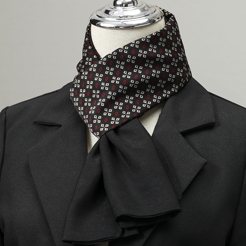 Écharpe pour hommes Imitation  - Ascot Neck Scarf avis et prix
