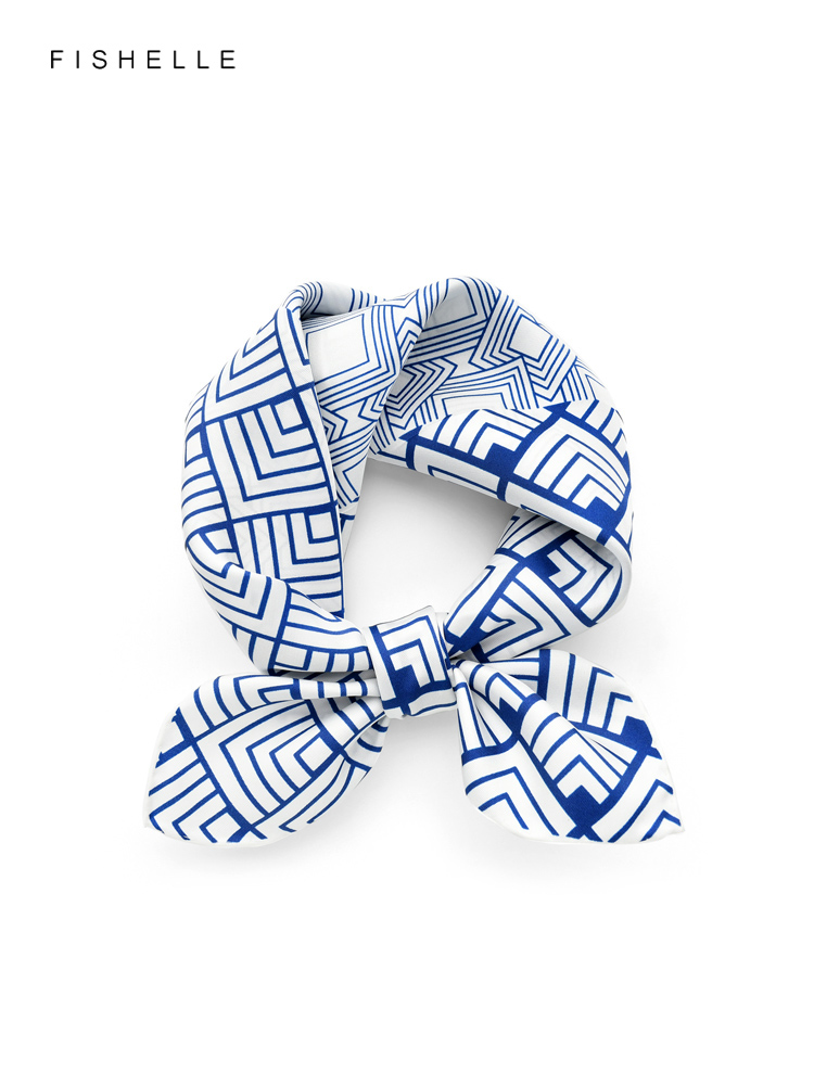 Foulard en soie naturelle pour - Scarf Silk Square avis et prix